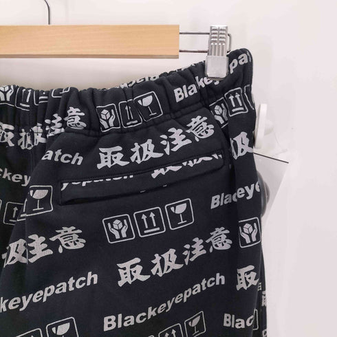 ブラックアイパッチ Black Eye Patch HANDLE WITH CARE SWEAT PANTS メンズ JPN:L