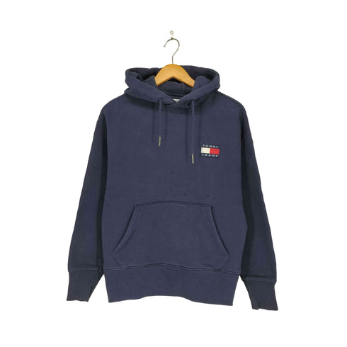 トミージーンズ tommy jeans BADGE HOODIE メンズ XS