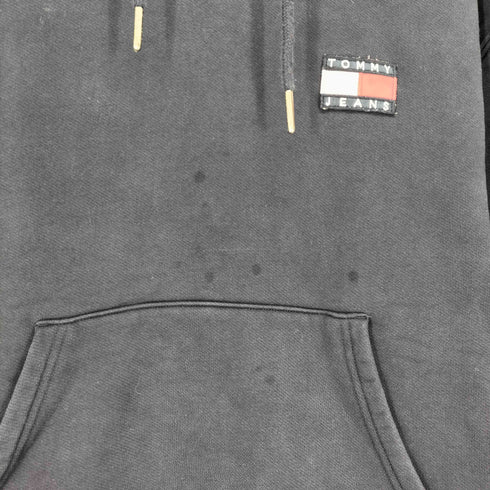 トミージーンズ tommy jeans BADGE HOODIE メンズ XS