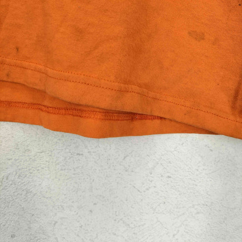 クルーネック両面プリントTシャツ メンズ 2XL