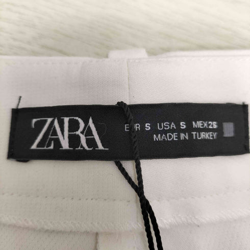 ザラ ZARA ハイウエストタックスラックス レディース JPN:S