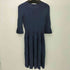 カルヴェン CARVEN ラメ リブニット ワンピース レディース import:S