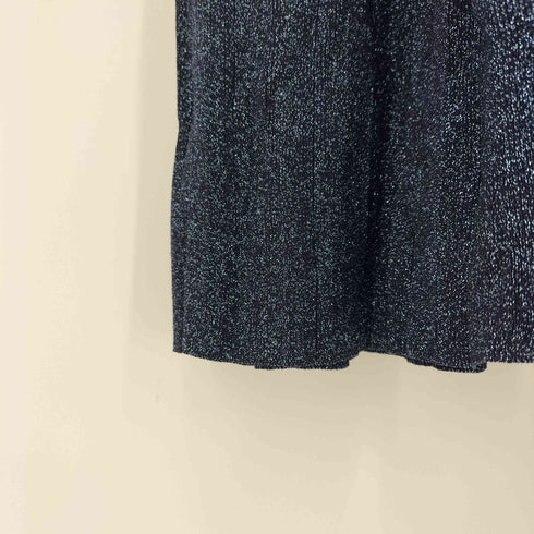 カルヴェン CARVEN ラメ リブニット ワンピース レディース import:S