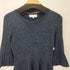 カルヴェン CARVEN ラメ リブニット ワンピース レディース import:S
