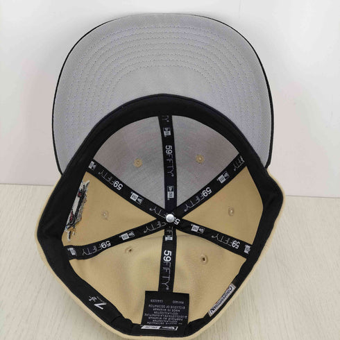 ニューエラ NEW ERA 59FIFTY チームロゴ6パネルキャップ つば裏グレー メンズ 71/2