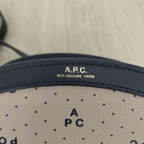 アーペーセー A.P.C. SAC DEMI-LUNE MINI ハーフムーン ショルダーバッグ レディース