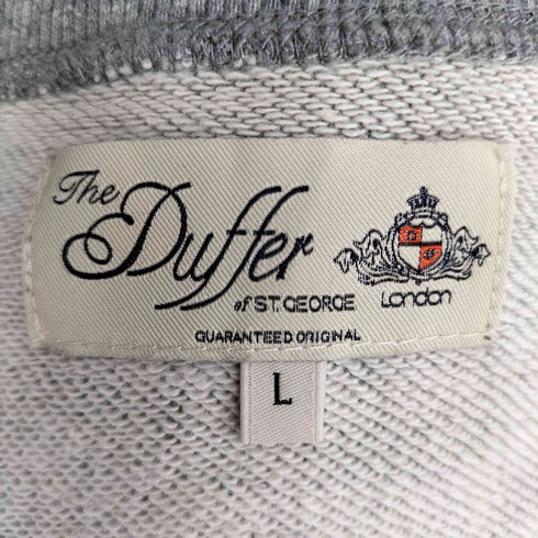 ザダファーオブセントジョージ The DUFFER of ST.GEORGE 袖ポケット 切替えクルーネックスウェット メンズ JPN:L