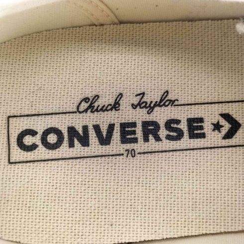 コンバースオールスター CONVERSE ALLSTAR CT70 BLACK LOW CUT メンズ JPN:26.5