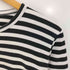 コムデギャルソン COMME des GARCONS ボーダー コットン 長袖 Tシャツ レディース JPN:L
