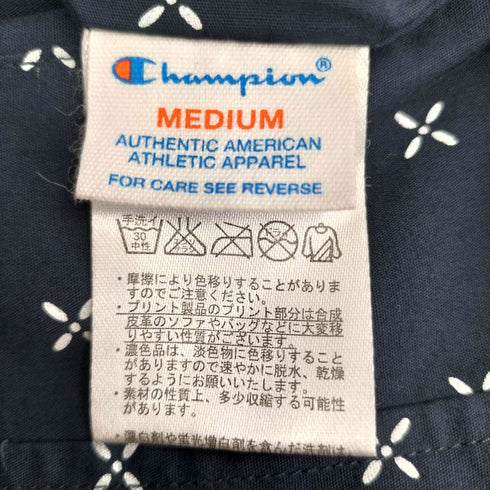 チャンピオン Champion 総柄 リバーシブル コーチジャケット メンズ JPN:M