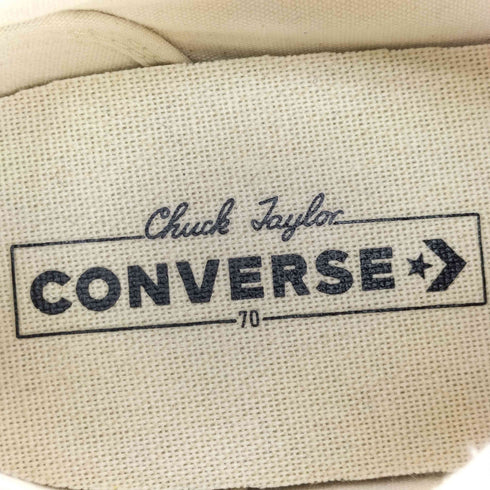 コンバースオールスター CONVERSE ALLSTAR CT70 PARCHMENT LOW CUT メンズ JPN:26.5