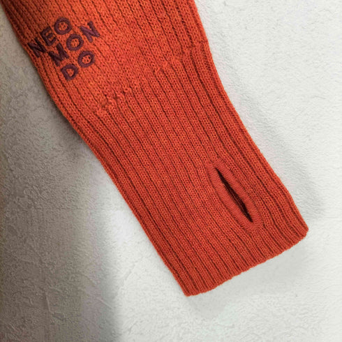 Neomondo ハーフジップニット メンズ M