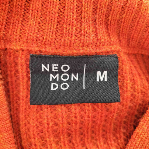 Neomondo ハーフジップニット メンズ M
