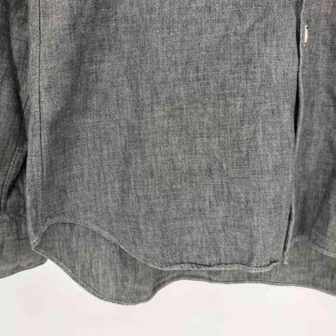 コムデギャルソンオムプリュス COMME des GARCONS HOMME PLUS 11aw Decadence デカダンス期 製品染め ボーダー切替 シャツ メンズ JPN:S