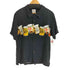 HUSTON レーヨン100 グラフィック S/S アロハシャツ メンズ import:XL