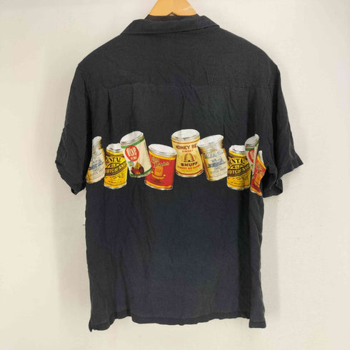 HUSTON レーヨン100 グラフィック S/S アロハシャツ メンズ import:XL