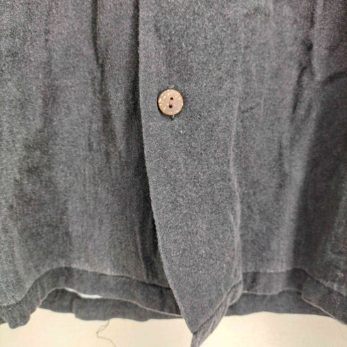 HUSTON レーヨン100 グラフィック S/S アロハシャツ メンズ import:XL