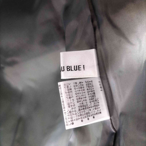 an lic au blue キルティング切替ピーコート レディース 11
