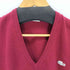 シュミーズラコステ CHEMISE LACOSTE 70-80s ワンポイントロゴ Vネックニット メンズ JPN:3