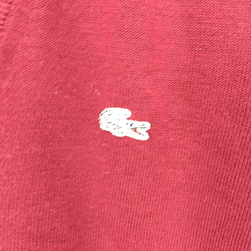 シュミーズラコステ CHEMISE LACOSTE 70-80s ワンポイントロゴ Vネックニット メンズ JPN:3
