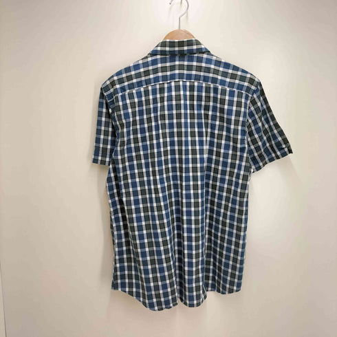 バナナリパブリック BANANA REPUBLIC チェック柄 半袖シャツ メンズ JPN:XL