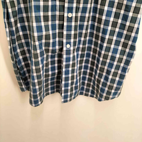 バナナリパブリック BANANA REPUBLIC チェック柄 半袖シャツ メンズ JPN:XL