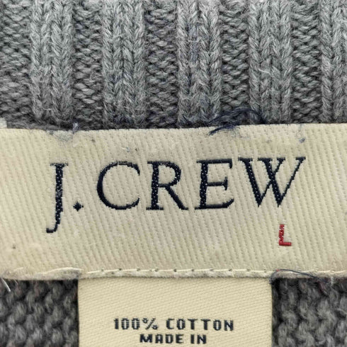 ジェイクルー J.CREW 90s コットン クルーネックニット メンズ import:L