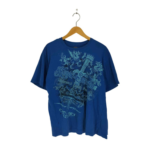 y2k ドラゴンプリントTシャツ メンズ JPN:L