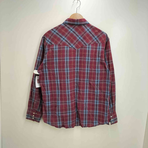 ラングラー Wrangler チェック柄 ウエスタンシャツ メンズ