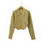 ヴィアヴァンダ viavanda CUTTING DOUBLE ZIP KNIT CARDIGAN ニットカーディガン レディース FREE