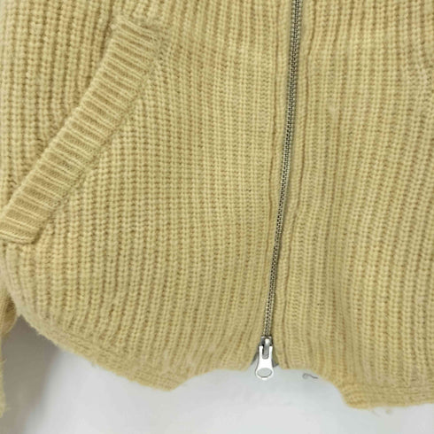 ヴィアヴァンダ viavanda CUTTING DOUBLE ZIP KNIT CARDIGAN ニットカーディガン レディース FREE
