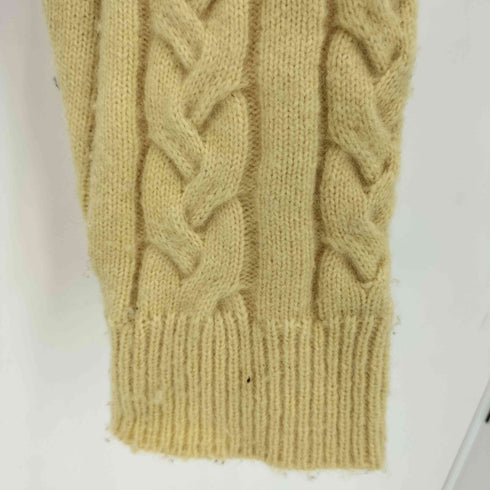 ヴィアヴァンダ viavanda CUTTING DOUBLE ZIP KNIT CARDIGAN ニットカーディガン レディース FREE