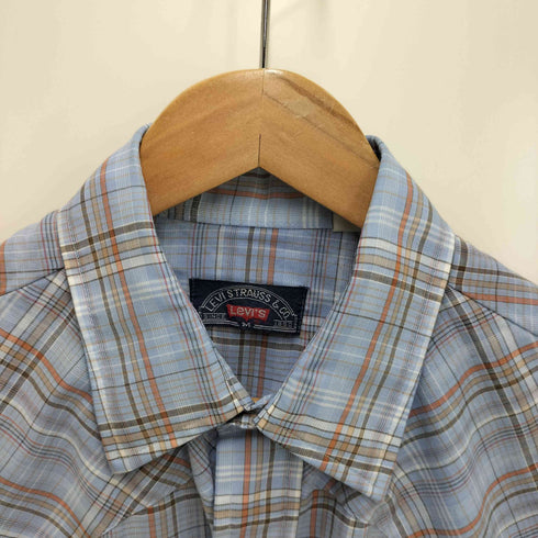 リーバイス Levis 80s チェック柄 ウエスタンシャツ メンズ