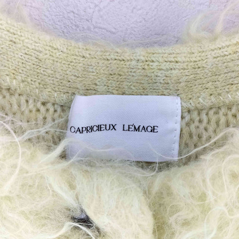 カプリシュレマージュ CAPRICIEUX LEMAGE アルパカウールシャギーカーディガン レディース FREE