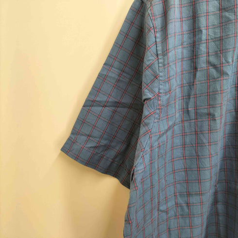 チェック柄 半袖シャツ メンズ JPN:XL