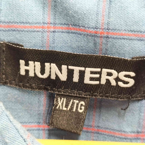 チェック柄 半袖シャツ メンズ JPN:XL