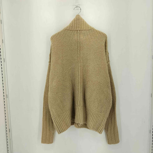 ヴィアヴァンダ viavanda DOUBLE ZIP WOOL KNIT CARDIGAN ニットカーディガン レディース FREE