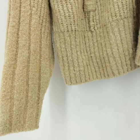 ヴィアヴァンダ viavanda DOUBLE ZIP WOOL KNIT CARDIGAN ニットカーディガン レディース FREE