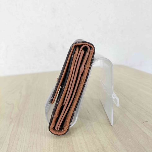 デイリーラシット Daily russet 総柄三つ折り財布 レディース