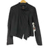 アルマーニエクスチェンジ ARMANI EXCHANGE 変形デザイン フェイクレザージャケット レディース import:XL