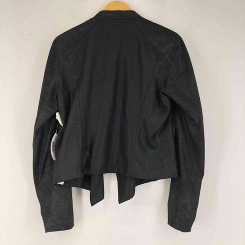 アルマーニエクスチェンジ ARMANI EXCHANGE 変形デザイン フェイクレザージャケット レディース import:XL