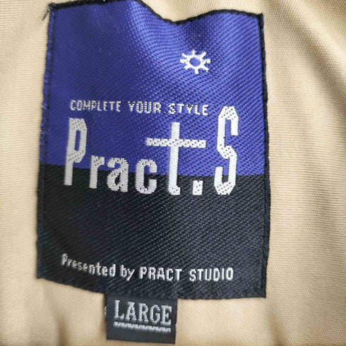 Pract.S フィッシング 中綿ダウンフェザーベスト メンズ import:L