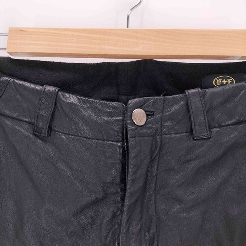 CONSIGLIERE 切替デザイン ピッグスキンクロップドレザーパンツ メンズ JPN:M
