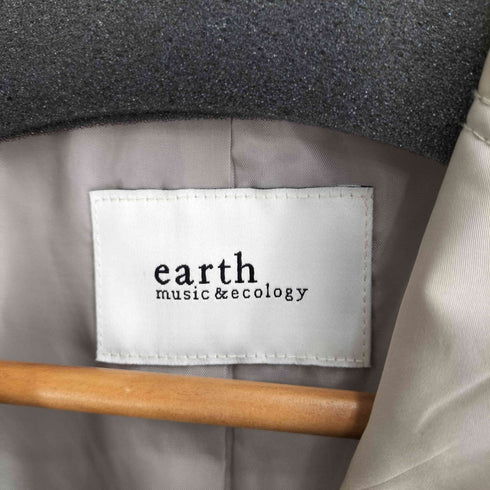アースミュージックアンドエコロジー earth music&ecology ダブルステッチキルティングコート レディース FREE