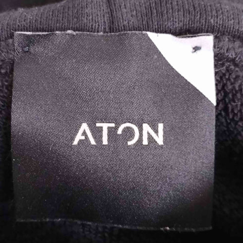 エイトン ATON GARMENT DYED URAKE HOODIE ガーメントダイ ウラケ フーディー メンズ JPN:2