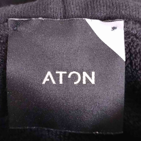 エイトン ATON GARMENT DYED URAKE HOODIE ガーメントダイ ウラケ フーディー メンズ JPN:2