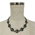 Mexican jewelry タスコ F-TORRES STERLING 925刻印 ターコイズ ネックレス メンズ