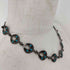 Mexican jewelry タスコ F-TORRES STERLING 925刻印 ターコイズ ネックレス メンズ