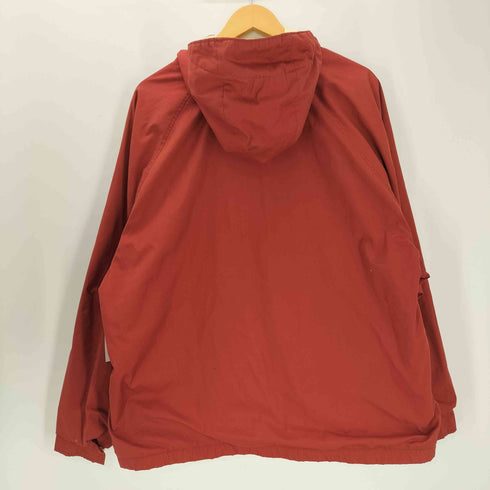 エディーバウアー Eddie Bauer 80-90S 黒タグ 裏地フリース コットン アノラック ジャケット メンズ