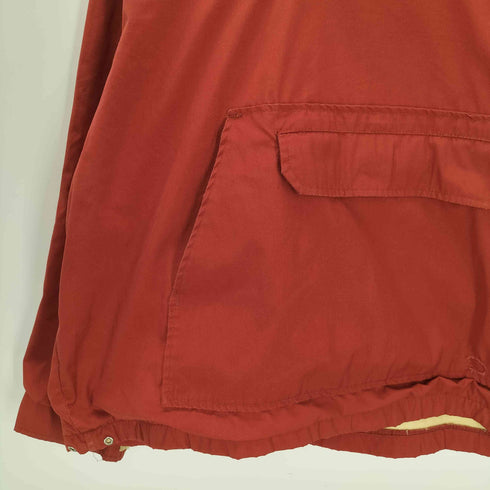 エディーバウアー Eddie Bauer 80-90S 黒タグ 裏地フリース コットン アノラック ジャケット メンズ